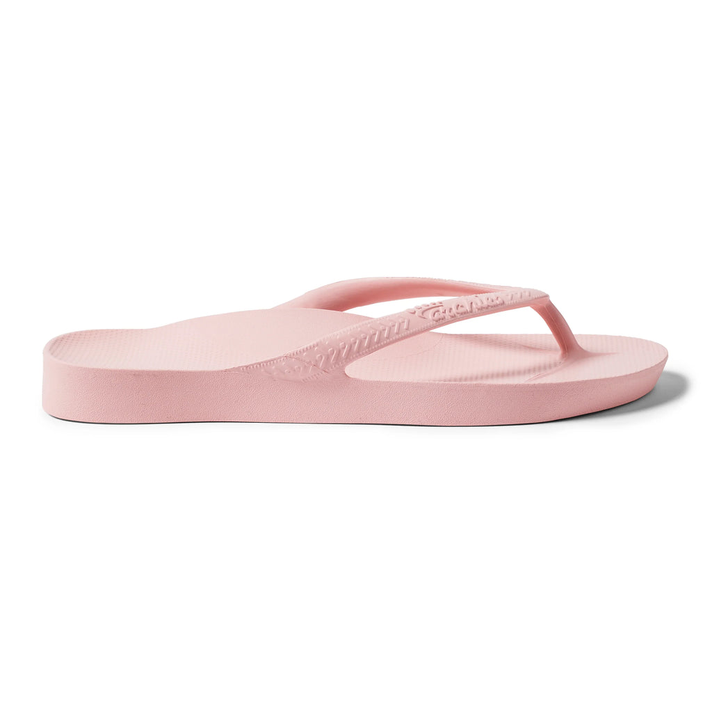 Pink Archies Arch Support Flip Flops angle 09