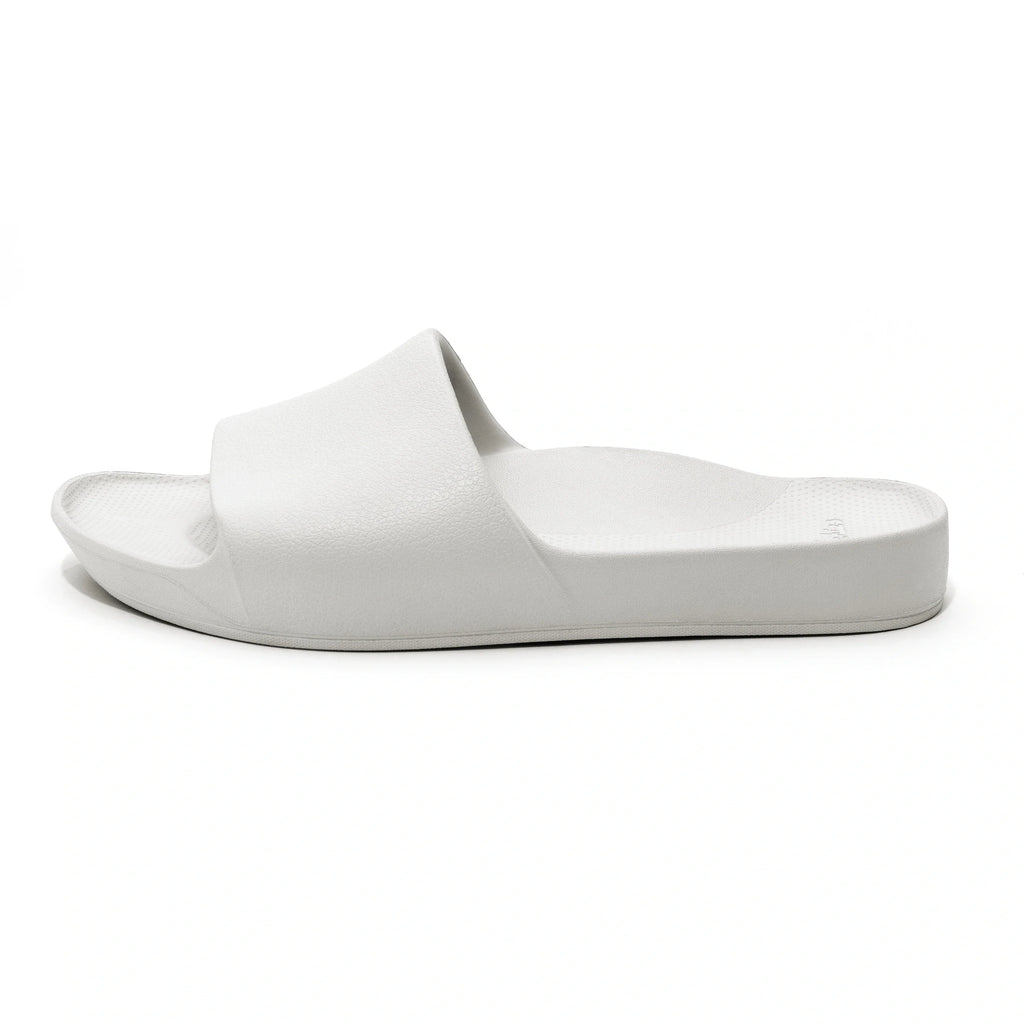 White Archies Arch support slides angle 08
