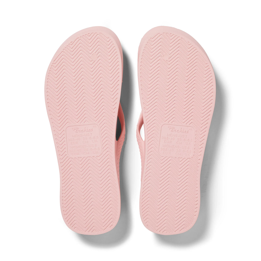 Pink Archies Arch Support Flip Flops angle 04