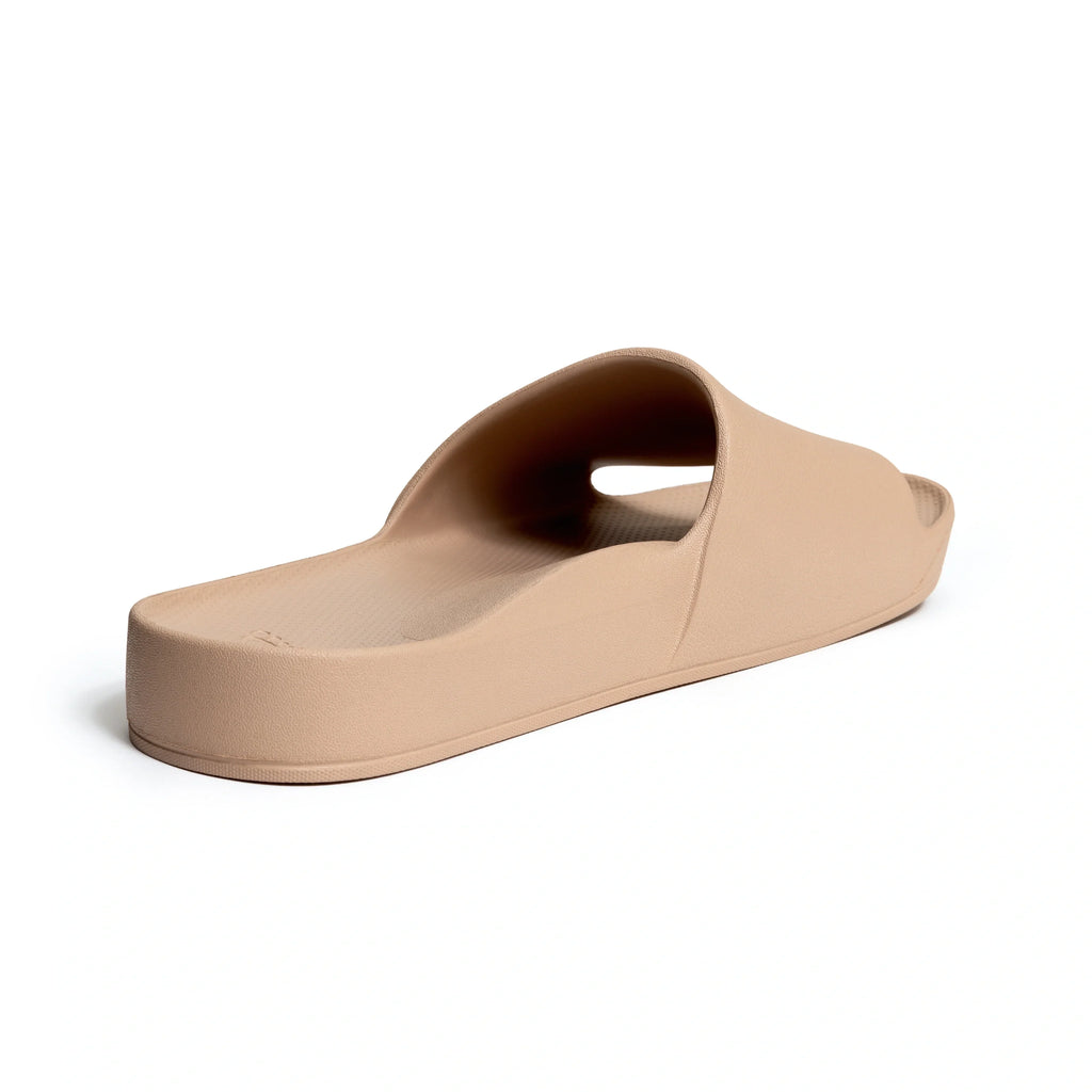 Tan Archies Arch support slides angle 03